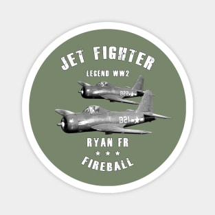 Ryan FR Fireball  Military Jet Fighter Plane WW2 Magnet